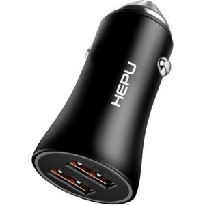 HEPU HP779 QC3.0 Metal Araç Şarj Adaptörü