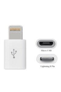 Lightning 8 Pin için Micro USB Dönüştürücü