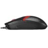 Everest SM-220 USB Siyah/Kırmızı 1200DPI 3D Optik Kablolu Mouse - Görsel 3