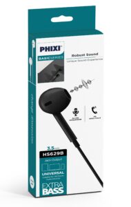 Phixi HS629B Siyah Kulaklık
