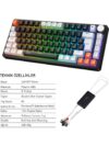 Gameagle Strike Compact Mekanik Klavye Hot Swap Anti Ghosting Türkçe Örgü Kablo Oyuncu Klavyesi - Görsel 8