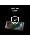 Gameagle Strike Compact Mekanik Klavye Hot Swap Anti Ghosting Türkçe Örgü Kablo Oyuncu Klavyesi - Görsel 7